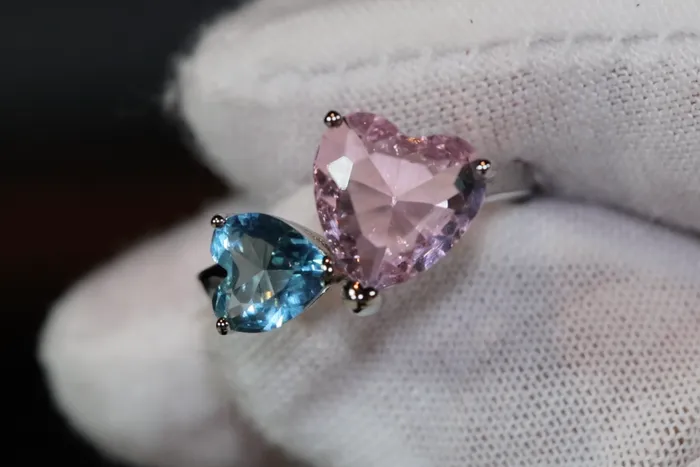Lab Diamonds London Rings Heart Ring Pink Diamond Ring Blue Diamond Ring Heart Diamond Cut Ring Heart Engagement Ring Diamond Heart Ring Twist Ring