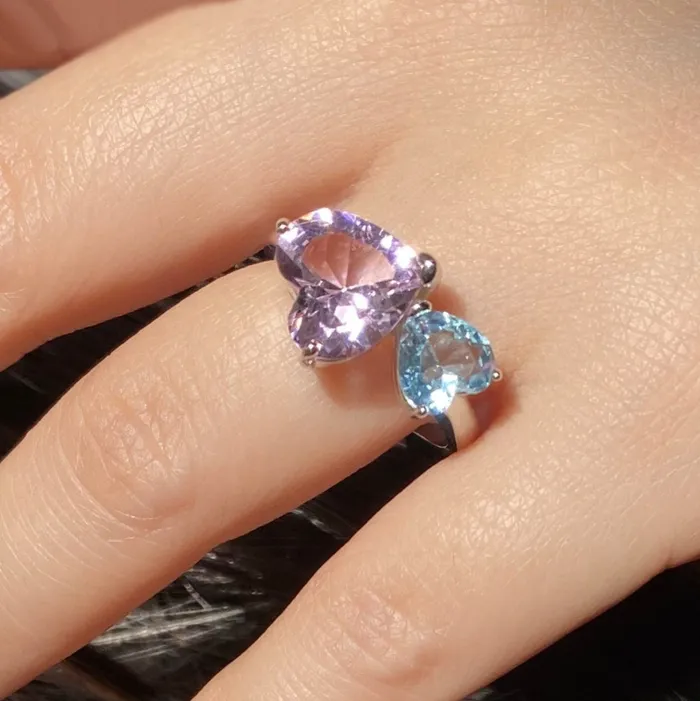 Lab Diamonds London Rings Heart Ring Pink Diamond Ring Blue Diamond Ring Heart Diamond Cut Ring Heart Engagement Ring Diamond Heart Ring Twist Ring
