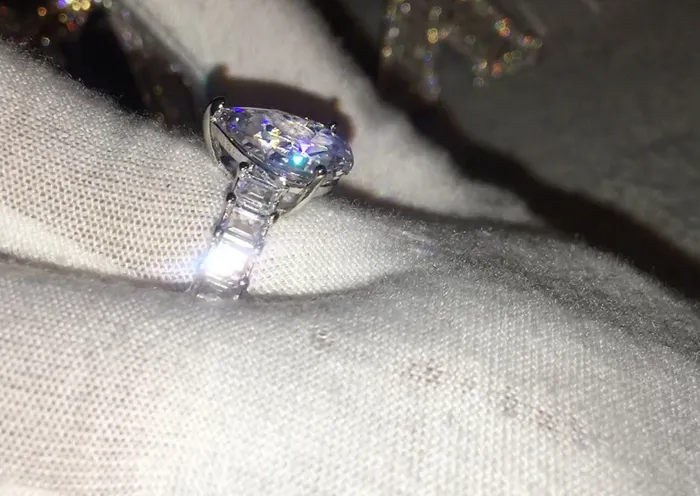 Minx London Rings Womens Eternity Ring Baguette Ring Engagement Ring Teardrop Ring Teardrop Engagement Rings Pear Shaped Engagement Ring Pear Ring