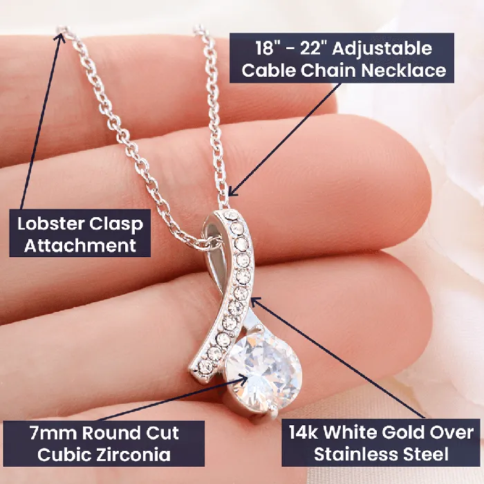 Necklaces ShineOn Fulfillment Thank You for Your Support To My Fiancs Mom Alluring Beauty Pendant Necklace For Your Future Mother In Law Gift for Grooms Mom