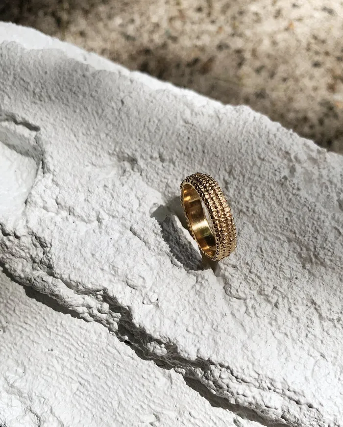 Rings Molly Debiak Of The Sea Ring Gold Vermeil